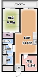 コーポラス新橋の物件間取画像